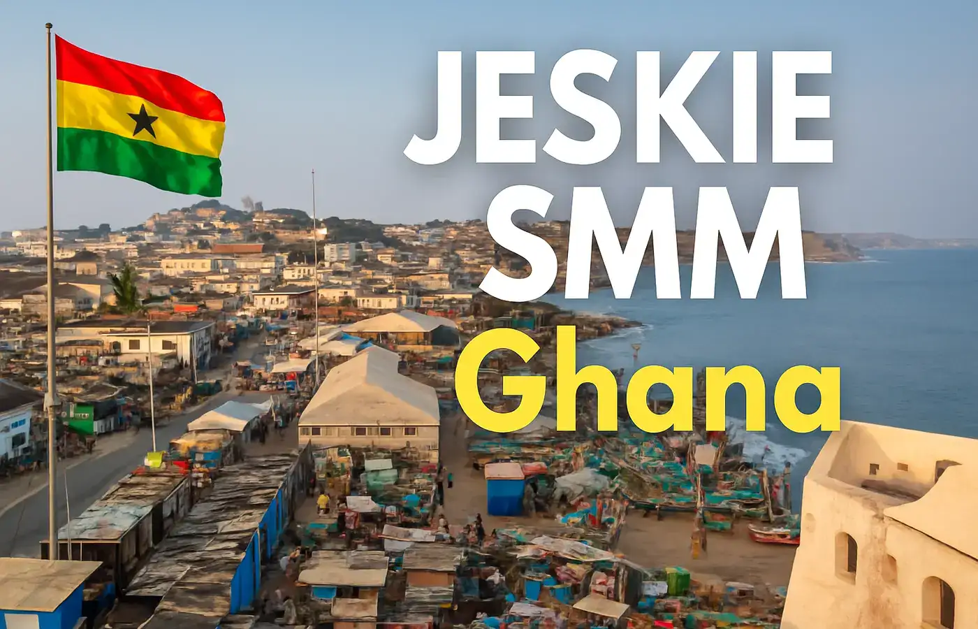 Jeskie SMM Panel Ghana — Buy Instagram followers, TikTok views, YouTube subscribers with MTN MoMo